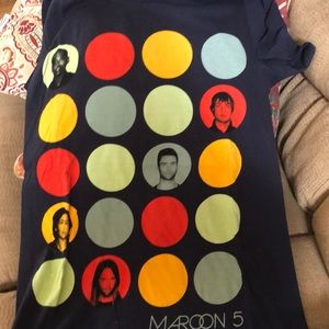 Maroon 5 2013 Overexposed Tour T-shirt